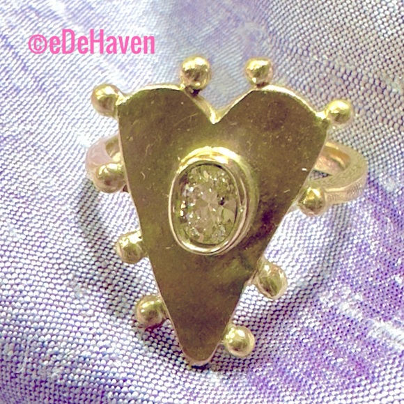 e.DeHaven Jewelry - E.DeHaven 18k Diamond Heart Ring